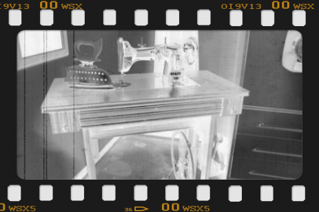 Nähmaschine aus meiner Anfangszeit
